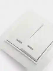 Белый выключатель серии Эрна 220V, 10А STEKKER