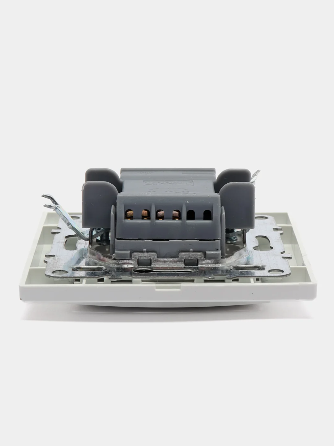 Белый выключатель серии Эрна 220V, 10А STEKKER