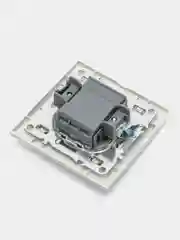 Белый выключатель серии Эрна 220V, 10А STEKKER