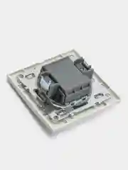 Белый выключатель серии Эрна 220V, 10А STEKKER