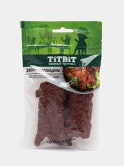 Лакомство для собак TiTBiT Джерки из говядины, 70 г