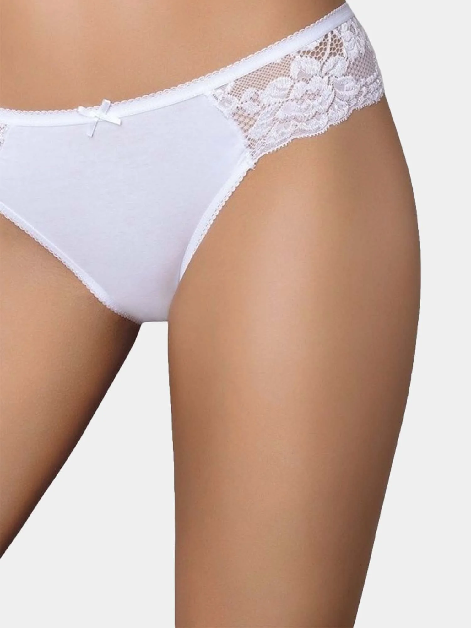 Белый трусы-слипы Minimi Basic BO223 slip