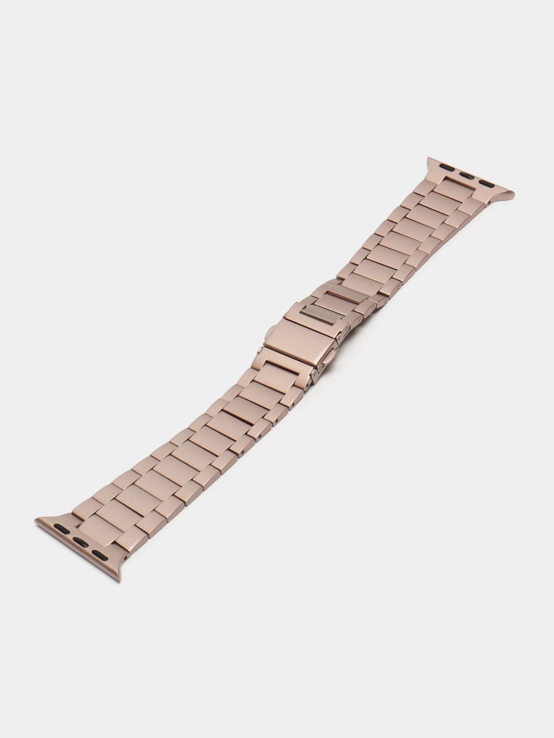 Розовый металлический ремешок для Apple Watch 38, 40, 41, 42, 44, 45, 49 мм стальной браслет