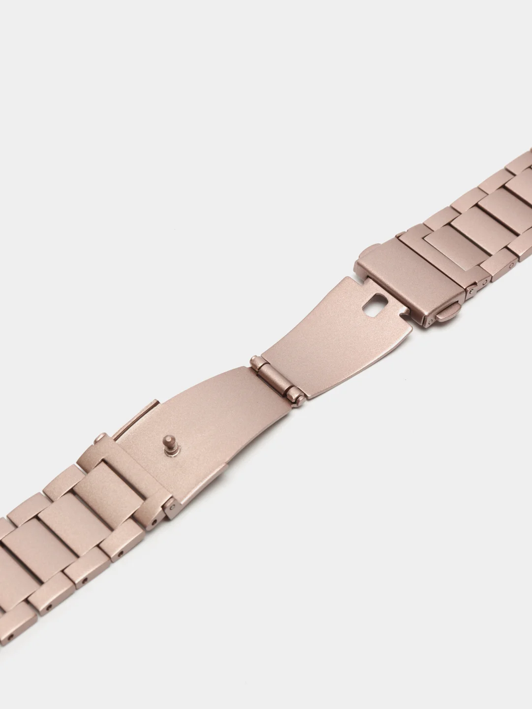 Розовый металлический ремешок для Apple Watch 38, 40, 41, 42, 44, 45, 49 мм стальной браслет