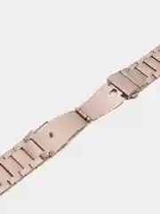 Розовый металлический ремешок для Apple Watch 38, 40, 41, 42, 44, 45, 49 мм стальной браслет