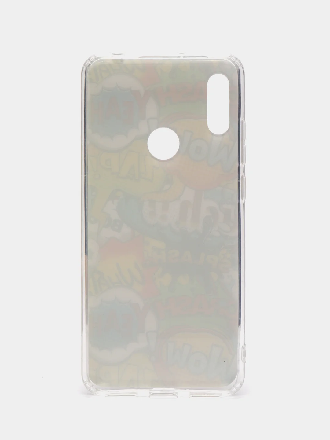 Желтый чехол Honor 8A / 8A Prime / Huawei Y6 2019 / Y6 Prime 2019 с рисунком Игра в кальмара