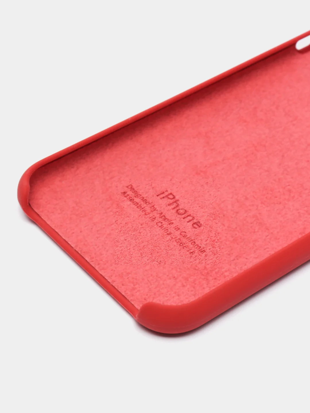 Красный чехлы Silicone Case для iPhone 11 Pro