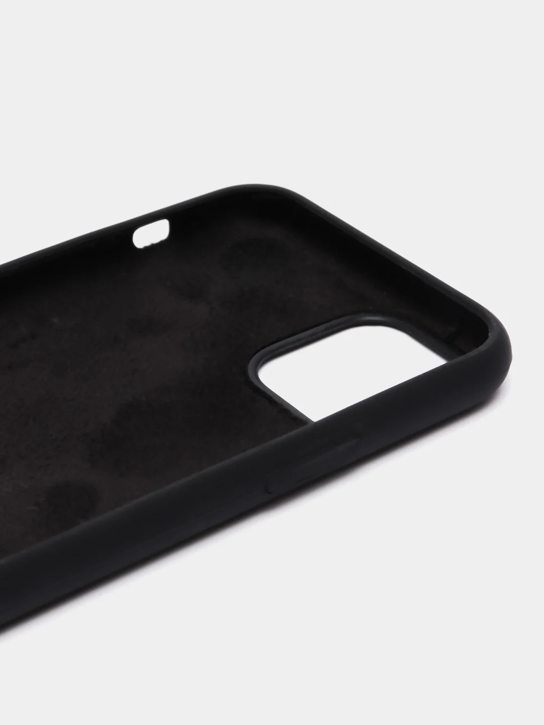 Черный чехлы Silicone Case для iPhone 11 Pro