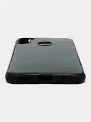 Зеленый чехол для Samsung A11 / M11, под кожу, силиконовый