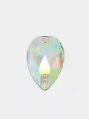 Ледяной стеклянные пришивные стразы Dongzhou Капля Crystal AB