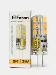 Лампа светодиодная Feron LB-422, 3W, цоколь G4
