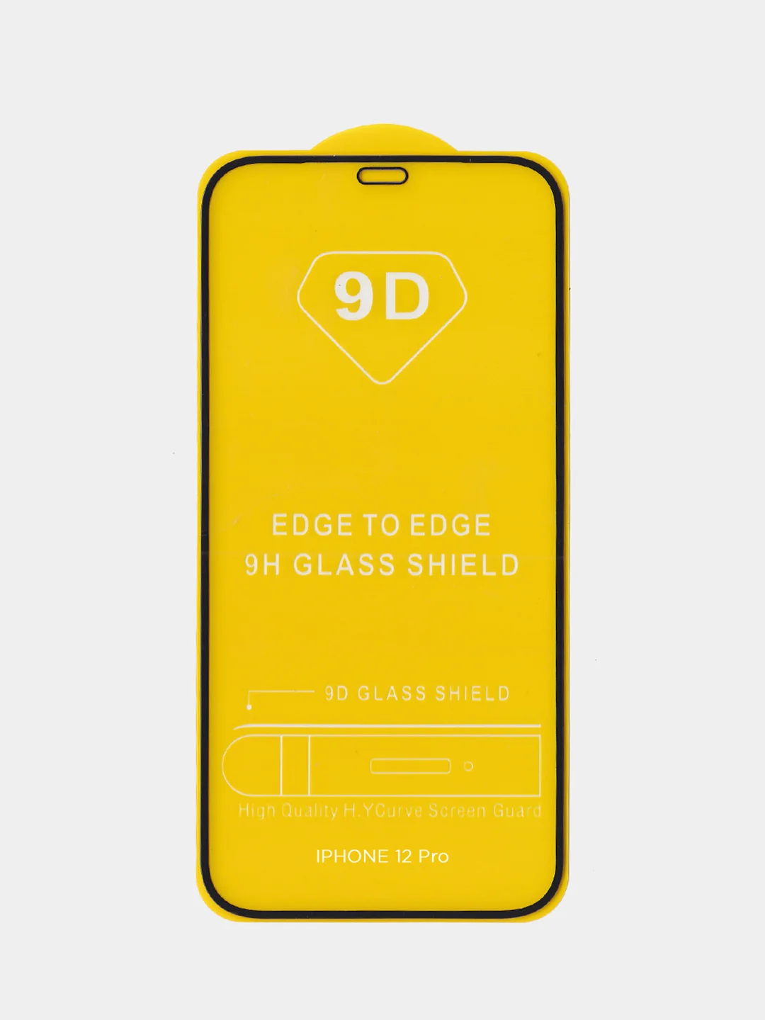 Черный защитное стекло 9D для iPhone 5/5S/5SE/6/6S/7/8/SE2020/7+/8+/11/XR/12/12 Pro/12 mini/13