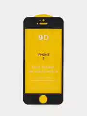 Черный защитное стекло 9D для iPhone 5/5S/5SE/6/6S/7/8/SE2020/7+/8+/11/XR/12/12 Pro/12 mini/13