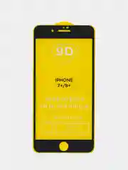 Черный защитное стекло 9D для iPhone 5/5S/5SE/6/6S/7/8/SE2020/7+/8+/11/XR/12/12 Pro/12 mini/13