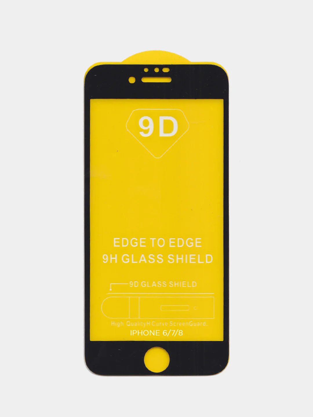 Черный защитное стекло 9D для iPhone 5/5S/5SE/6/6S/7/8/SE2020/7+/8+/11/XR/12/12 Pro/12 mini/13