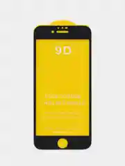 Черный защитное стекло 9D для iPhone 5/5S/5SE/6/6S/7/8/SE2020/7+/8+/11/XR/12/12 Pro/12 mini/13
