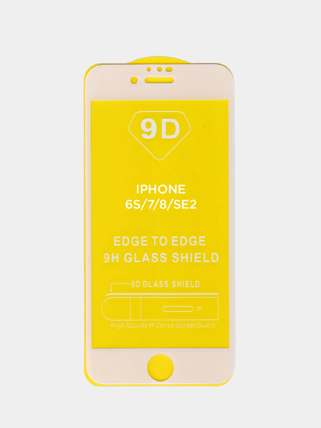 Белый защитное стекло 9D для iPhone 5/5S/5SE/6/6S/7/8/SE2020/7+/8+/11/XR/12/12 Pro/12 mini/13