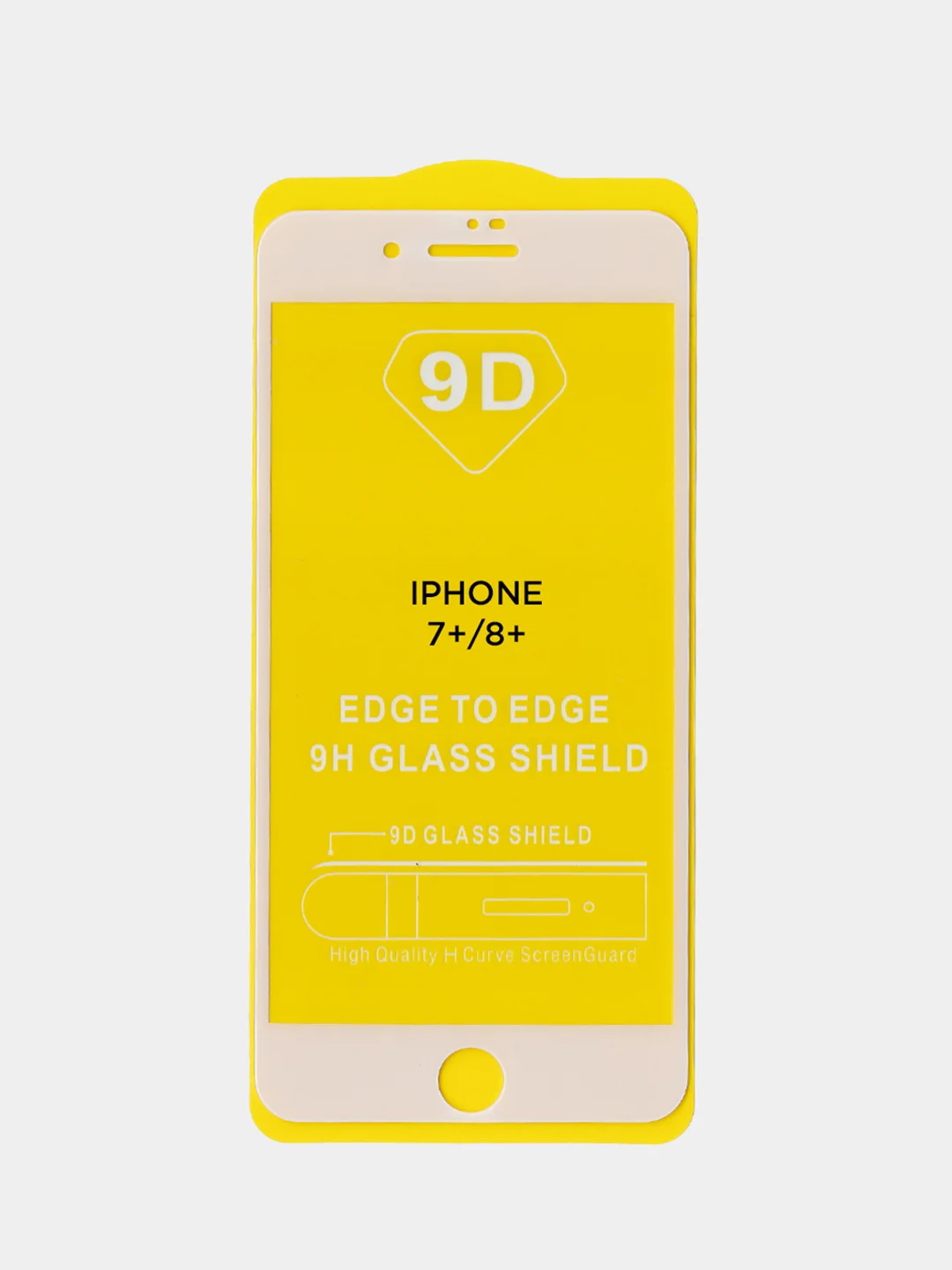 Белый защитное стекло 9D для iPhone 5/5S/5SE/6/6S/7/8/SE2020/7+/8+/11/XR/12/12 Pro/12 mini/13