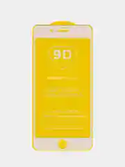 Белый защитное стекло 9D для iPhone 5/5S/5SE/6/6S/7/8/SE2020/7+/8+/11/XR/12/12 Pro/12 mini/13