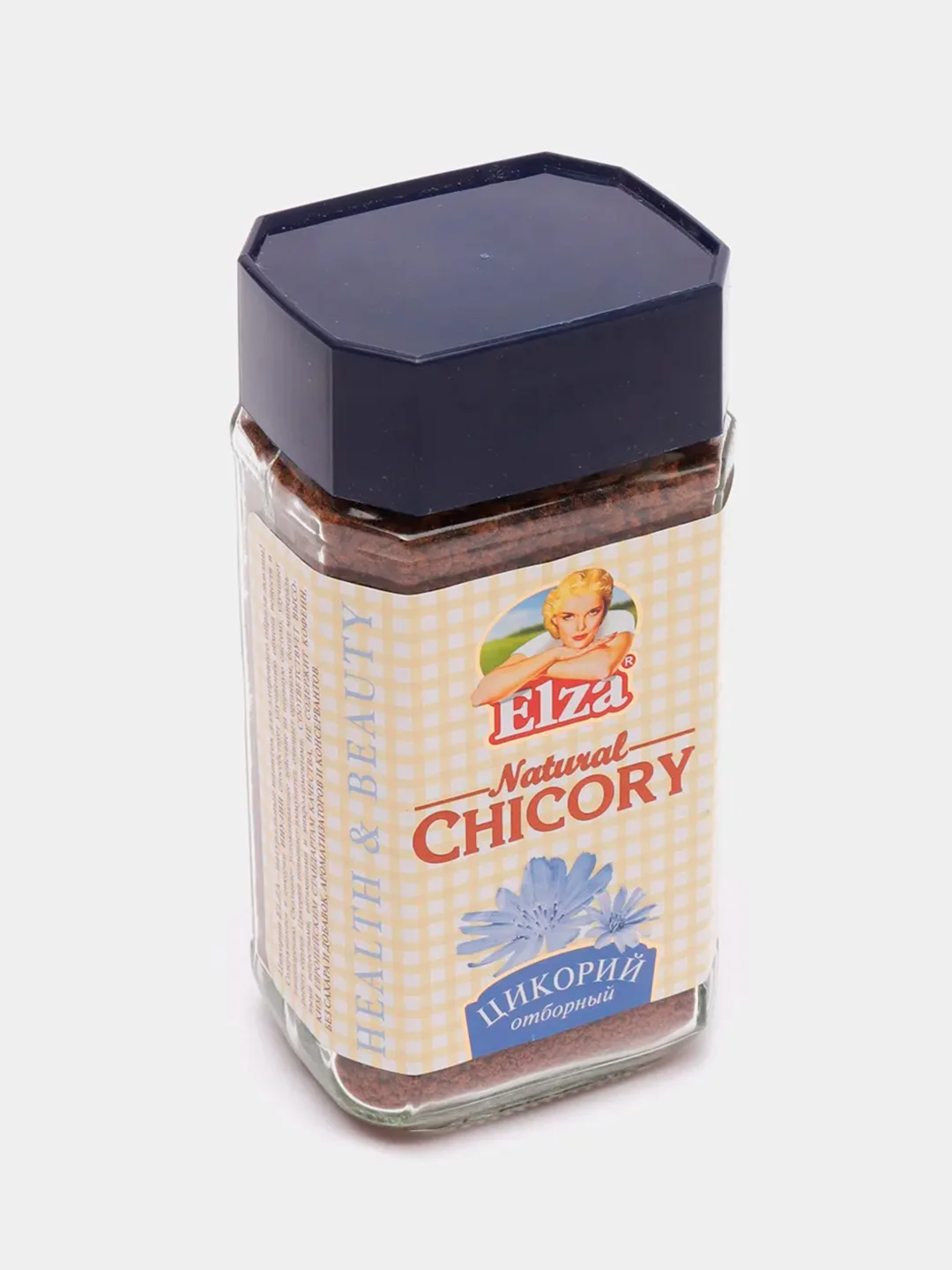 Цикорий натуральный ELZA Natural Chicory, стеклянная банка, 100 г
