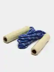 Голубой скакалка с деревянными ручками