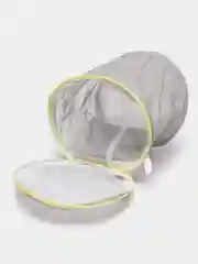 Серый мешок для стирки белья, мелкая сетка, 15 х 16 см