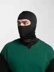 Черный балаклава зимняя, унисекс