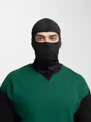 Черный балаклава зимняя, унисекс