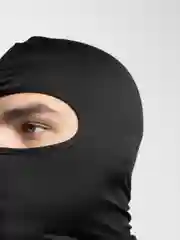 Черный балаклава зимняя, унисекс