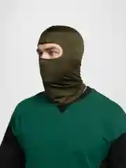 Зелёный хаки балаклава зимняя, унисекс