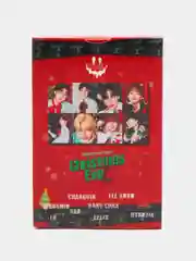 Красный карточки K-POP Stray Kids, 55 штук