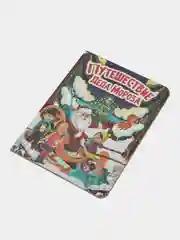 Книга детская картонная новогодние стихи "Путешествие Деда Мороза" 16х22 см. Проф-Пресс