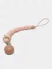 Розовый держатель для соски, на цепочке, разные цвета