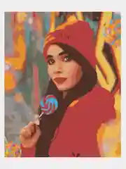 Картина  по номерам на холсте "Яркие конфетки", с подрамником, 50 x 40