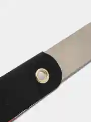 Черный канцелярский нож-лезвие, компактный, складной