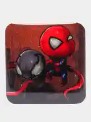 Тёмно-коричневый 3d стикеры-наклейки (объемные) на телефон,авто,компьютер,планшет