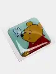 Салатовый 3d стикеры-наклейки (объемные) на телефон,авто,компьютер,планшет