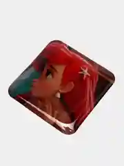 Пастельно-коралловый 3d стикеры-наклейки (объемные) на телефон,авто,компьютер,планшет