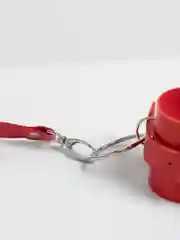 Красный кожаные БДСМ наручники, 2 цвета