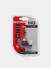Лампа галогеновая H11 New Galaxy, 12 В, 55 Вт, PGJ19-2, Clear