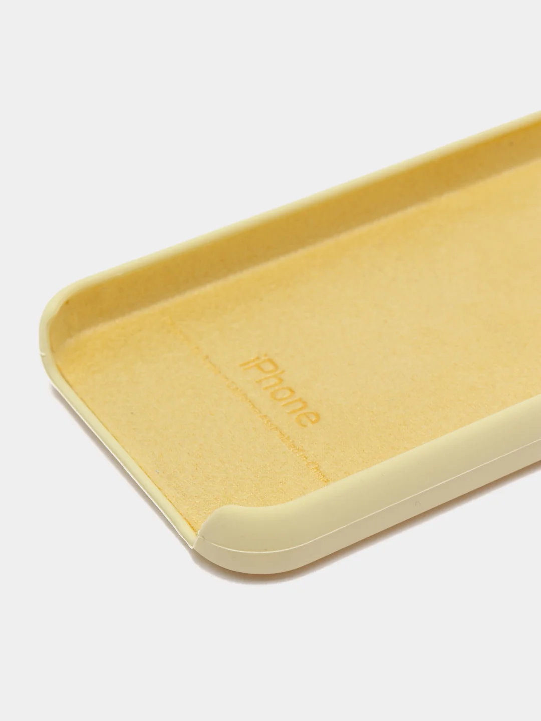 Светло-жёлтый чехлы для iPhone 5, 5S, SE, Silicone Case