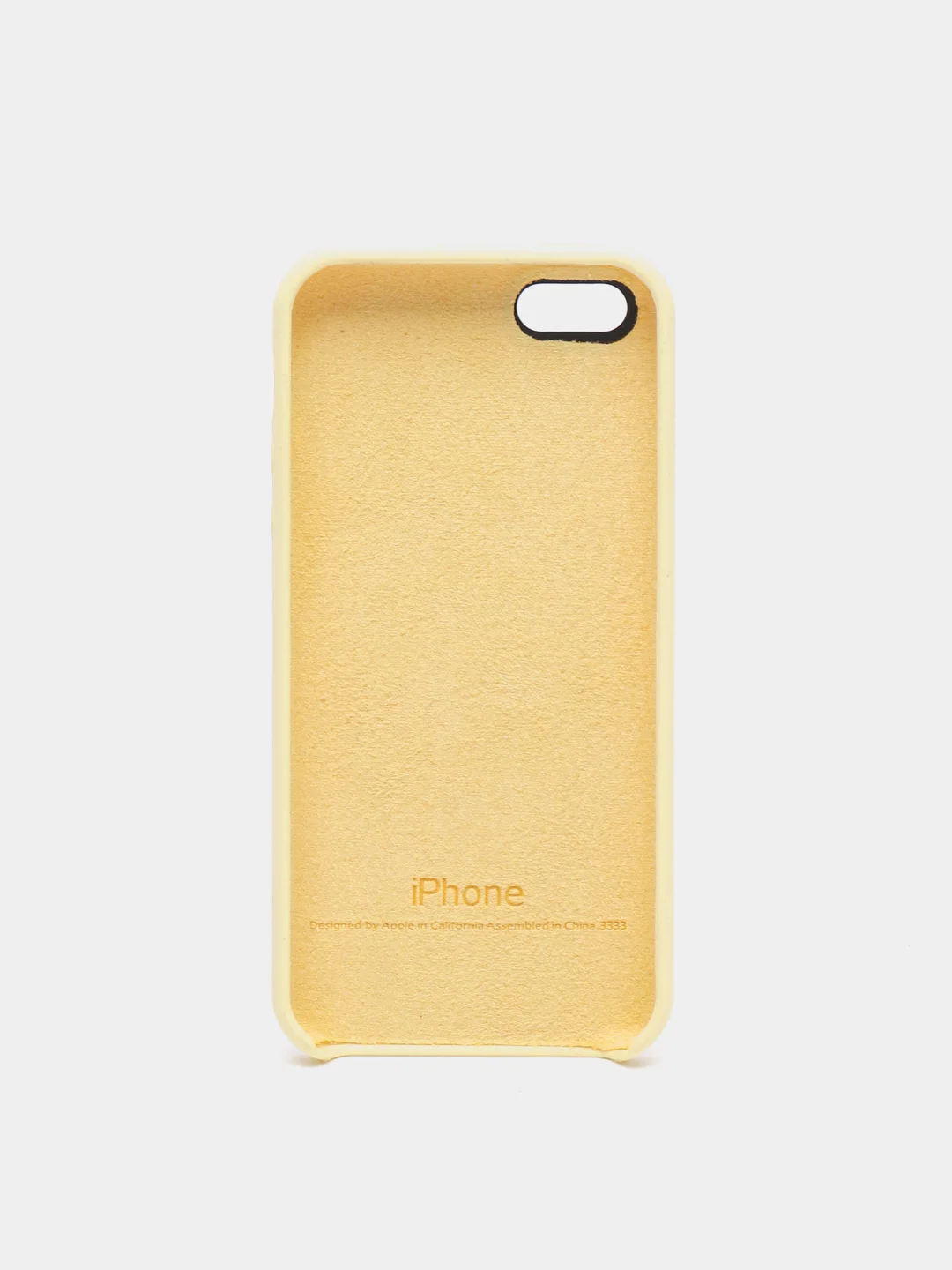 Светло-жёлтый чехлы для iPhone 5, 5S, SE, Silicone Case