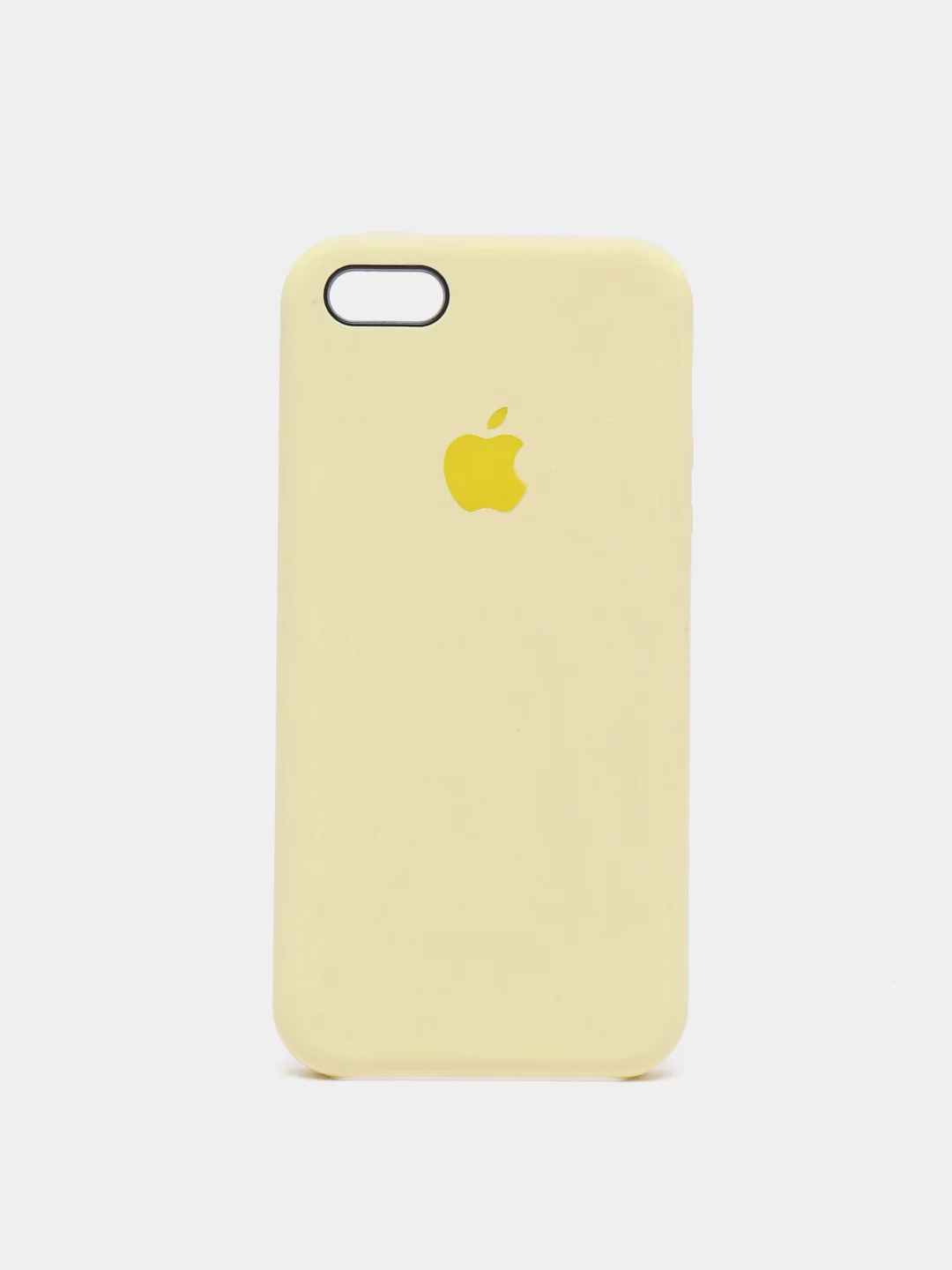 Светло-жёлтый чехлы для iPhone 5, 5S, SE, Silicone Case
