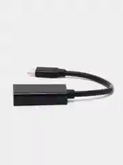 Черный type-с на HDMI кабель переходник / для ноутбука / адаптер / кабель USB 3.1 TYPE-C к HDMI