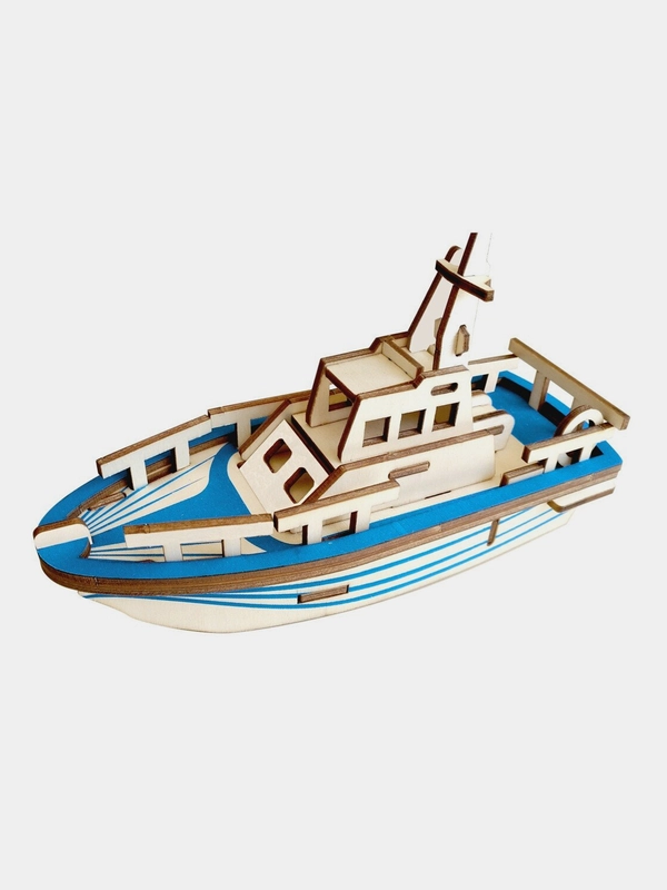 Конструктор детский, из натурального дерева, 3D