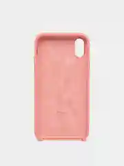 Кораллово-розовый чехол Silicone Case для iPhone X/XS