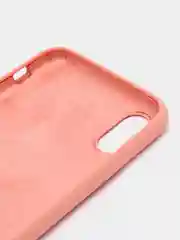 Кораллово-розовый чехол Silicone Case для iPhone X/XS