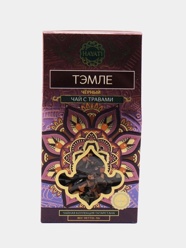 Черный чай с травами "Тэмле",70 гр