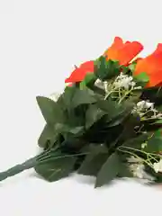Оранжевый искусственные розы, букет, 12 шт
