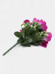 Сиреневый искусственные розы, букет, 12 шт